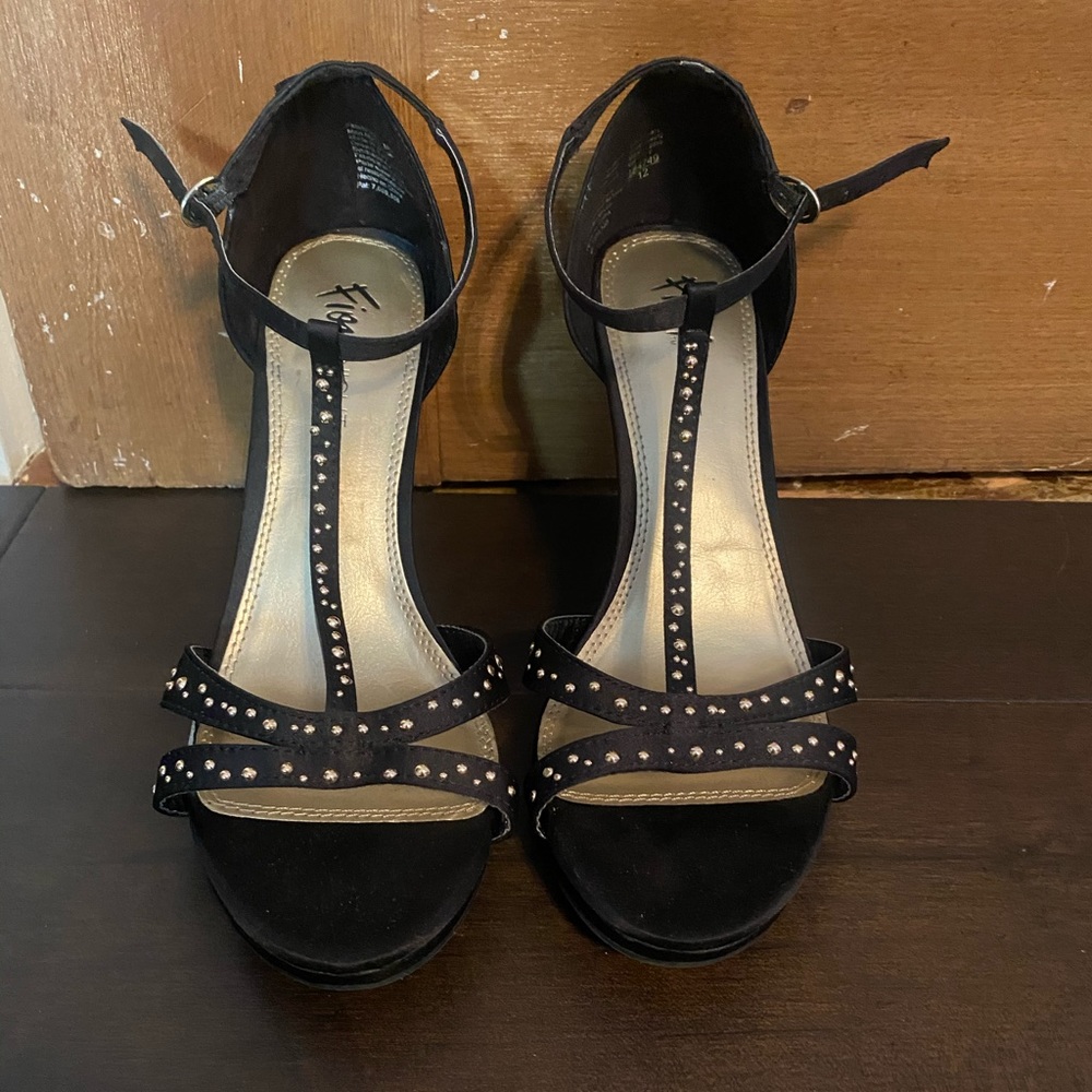 Black heels
